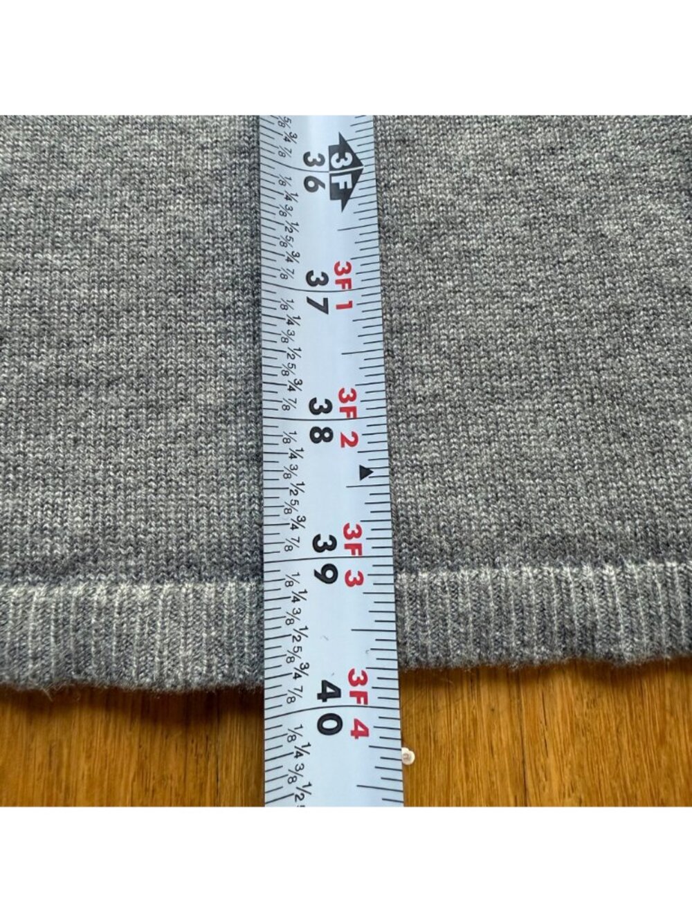Brooks Brothers Size S Gray Wool Blend Sleeveless Mock Neck Sweater Dress - Picture 15 of 16